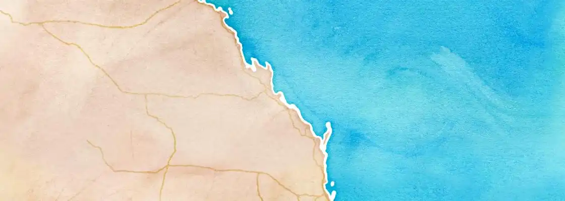 Map of Gladstone port area