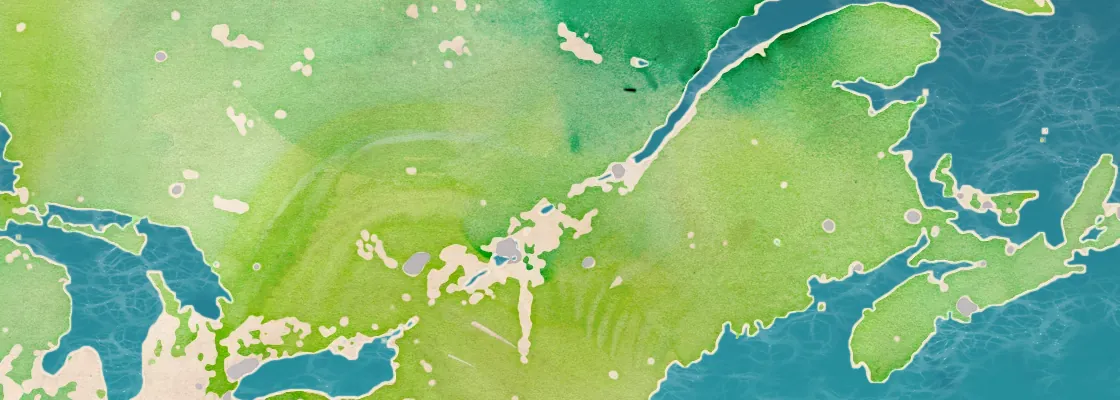 Map of Trois-Rivieres port area