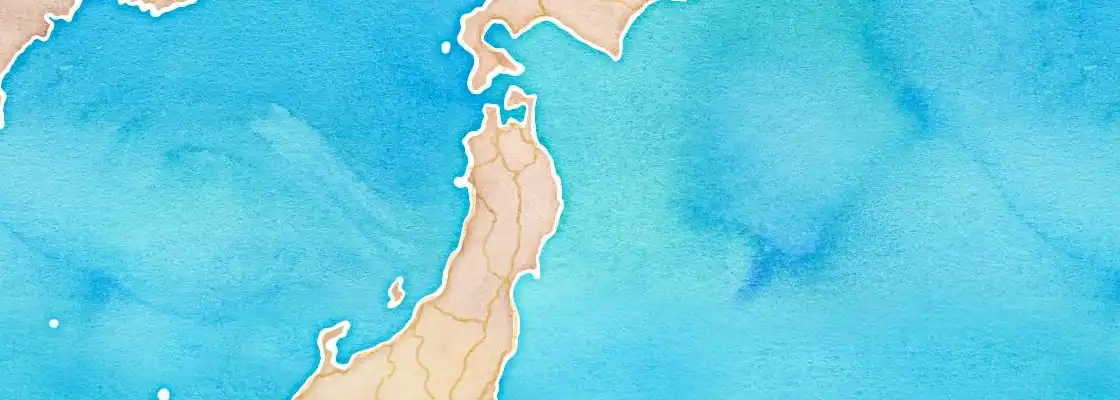 Map of Miyako port area
