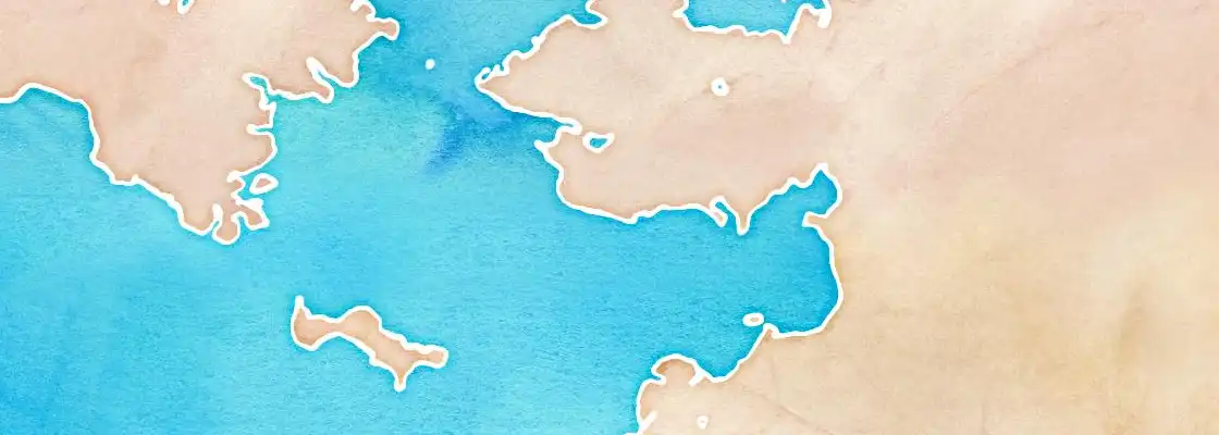 Map of Nome port area