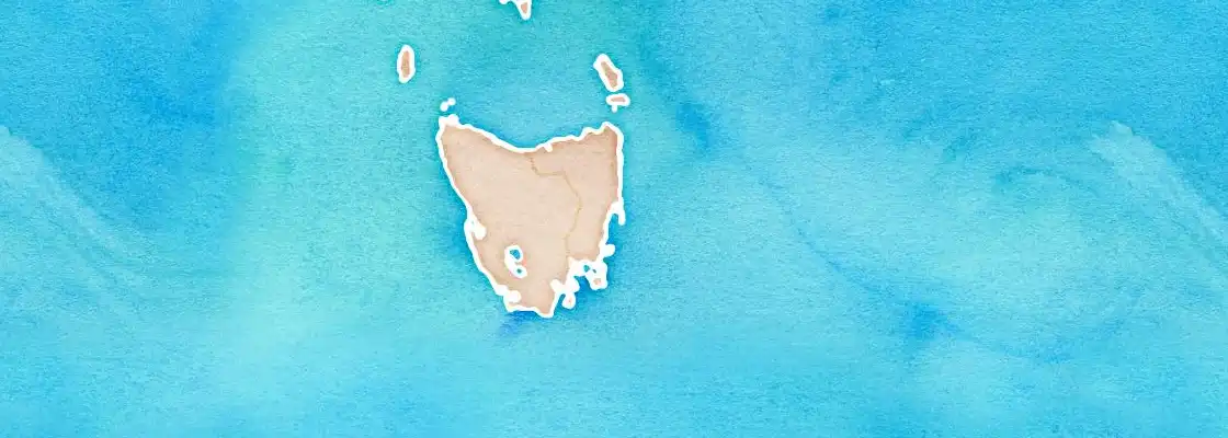Map of Great Oyster Bay port area