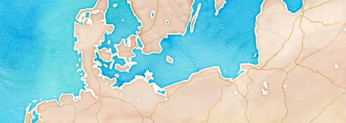 Map of Bornholm port area