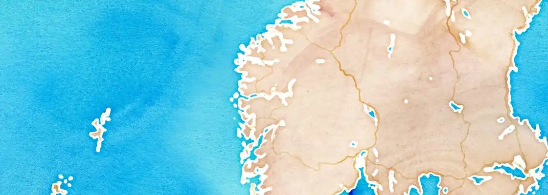 Map of Vik port area