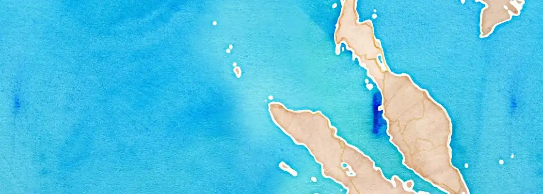 Map of Sabang port area