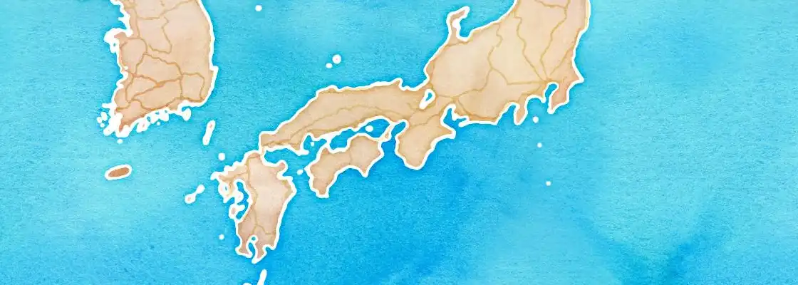 Map of Wakayama port area