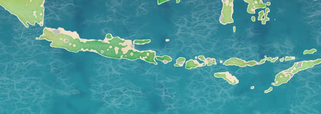 Map of Celukan Bawang port area
