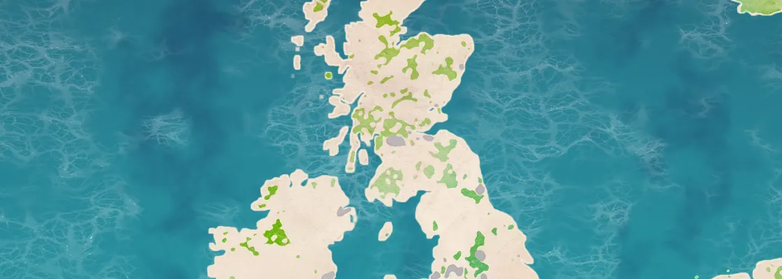 Map of Glasgow port area