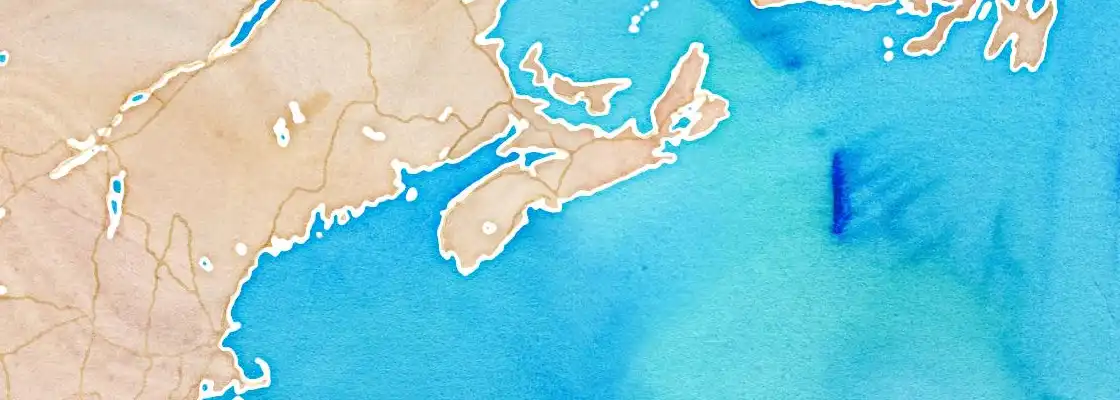 Map of Halifax port area