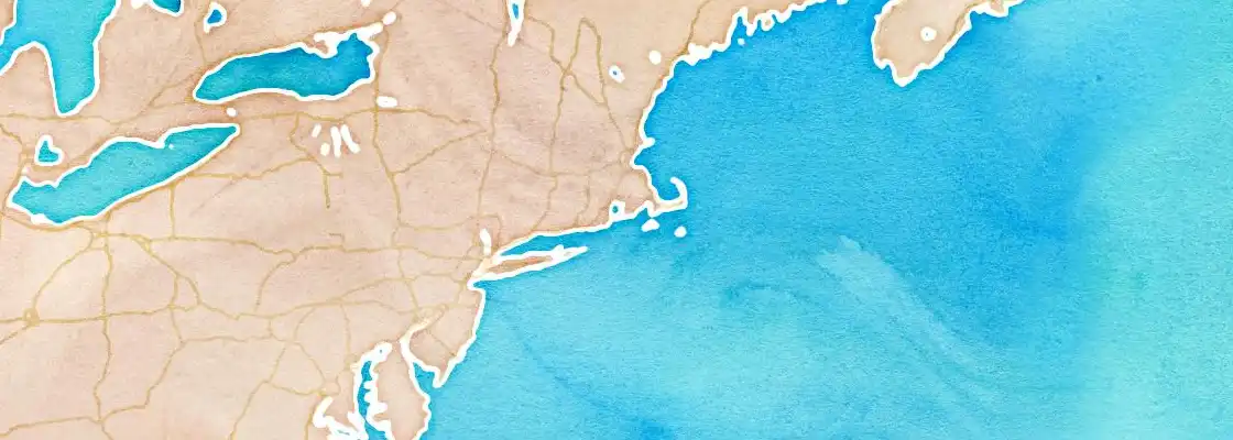 Map of Newport port area