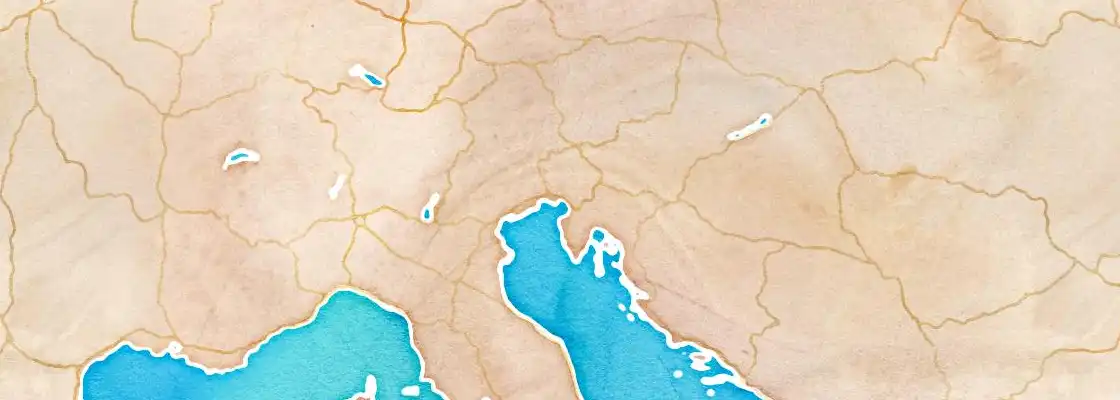 Map of Monfalcone port area