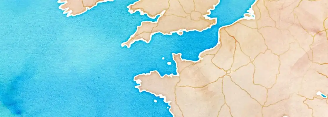 Map of St. Peter Port port area