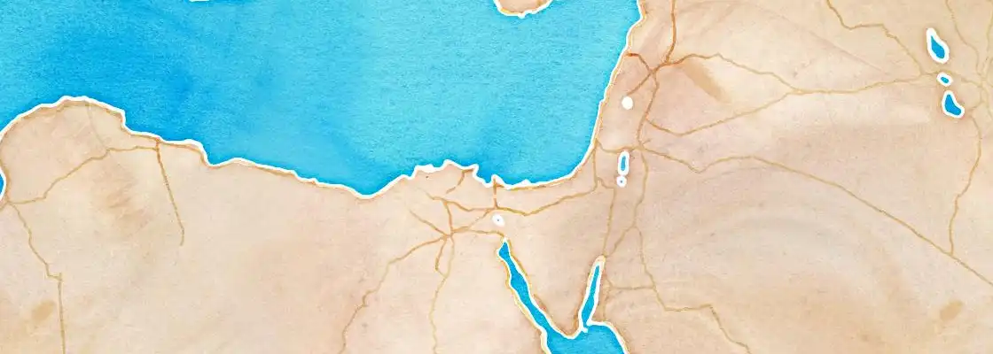 Map of Port Said port area