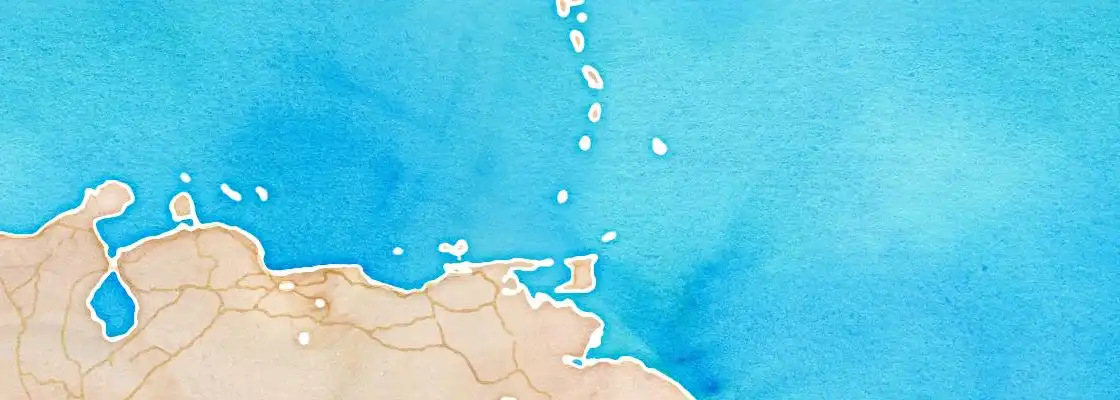 Map of Grenada port area