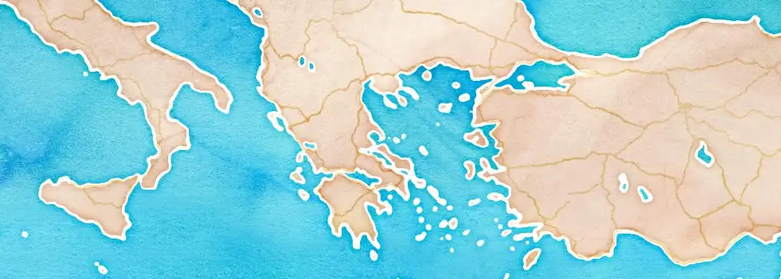 Map of Skiathos port area