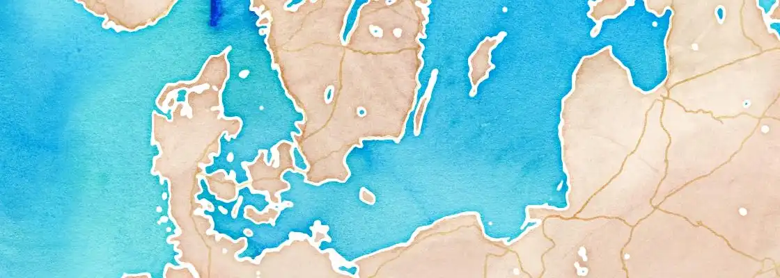 Map of Karlskrona port area