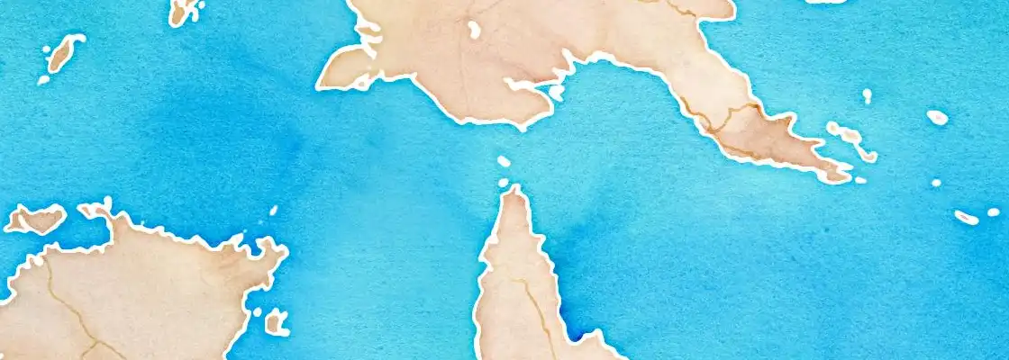 Map of Thursday Island port area