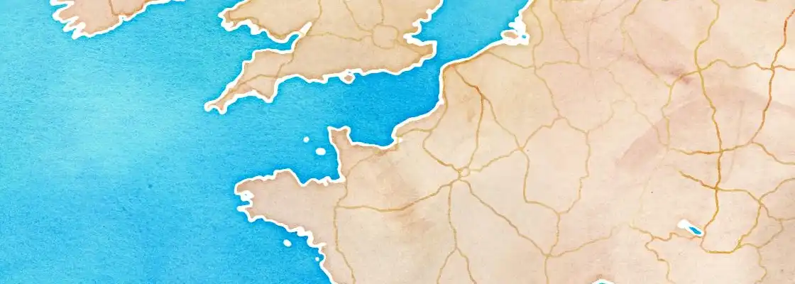 Map of Honfleur port area