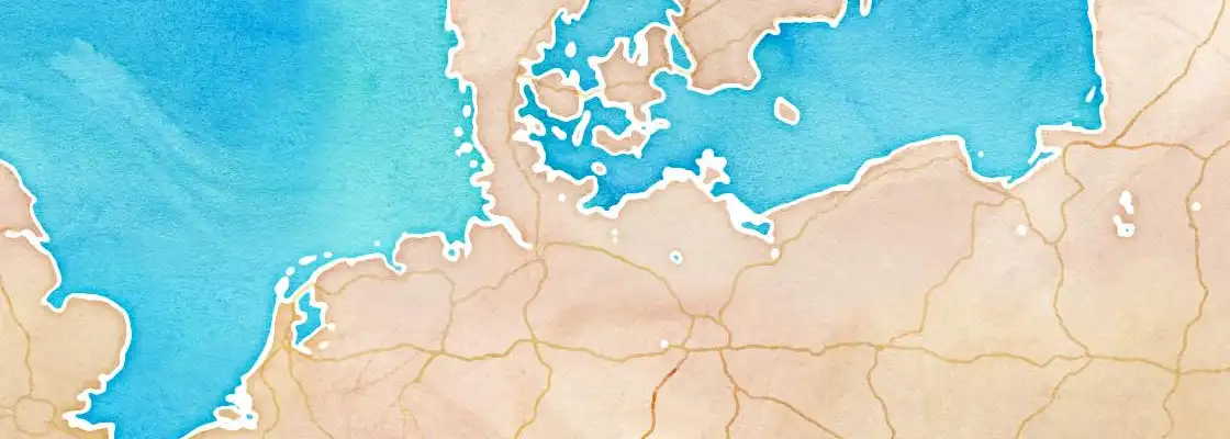 Map of Wismar port area