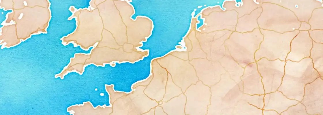 Map of Dunkirk port area