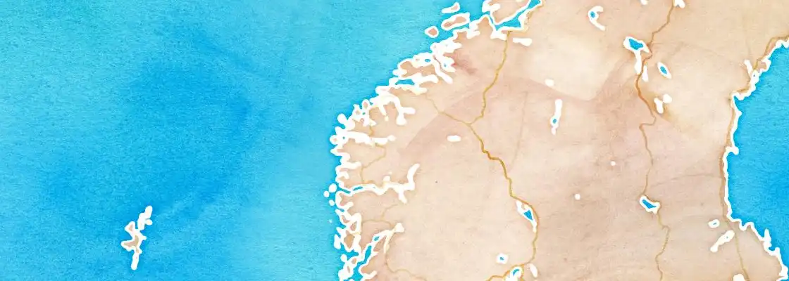 Map of Olden port area