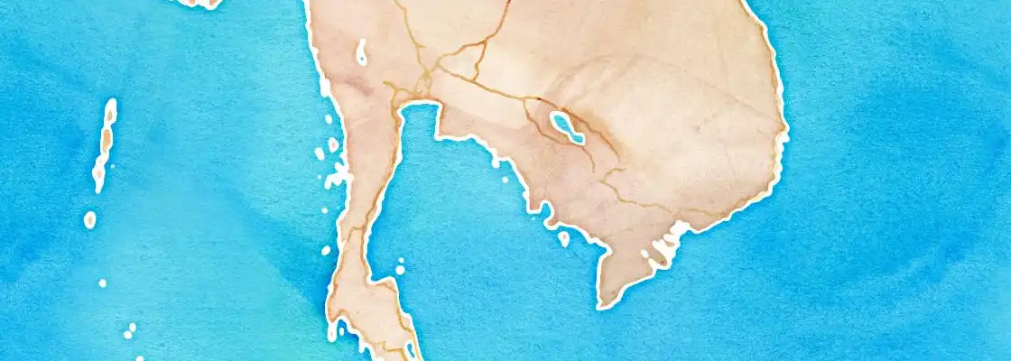 Map of Ko Kood port area