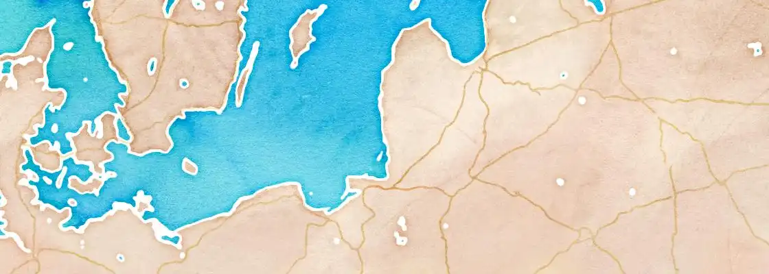 Map of Klaipeda port area