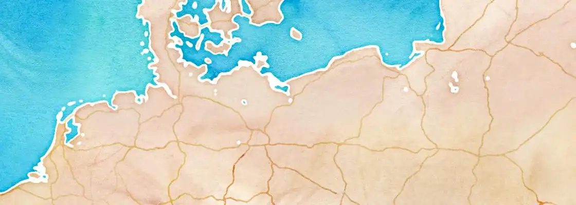 Map of Szczecin port area