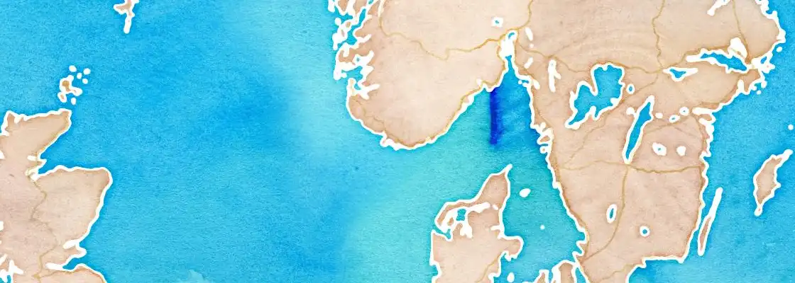 Map of Lyngdal port area