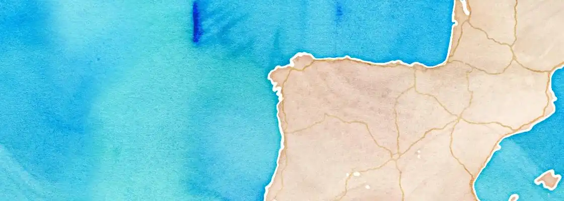 Map of Vigo port area