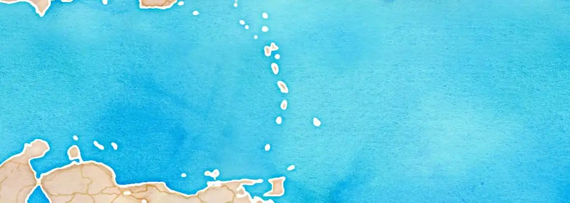 Map of Rodney Bay port area