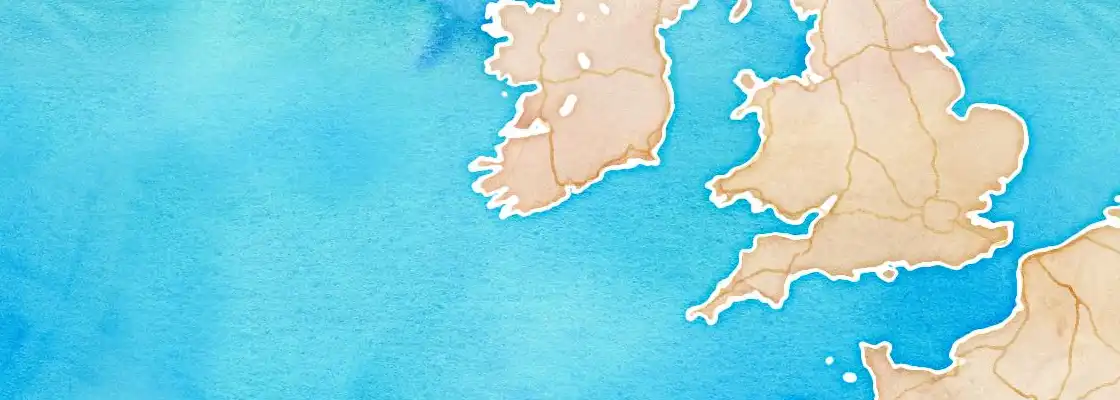 Map of Kinsale port area