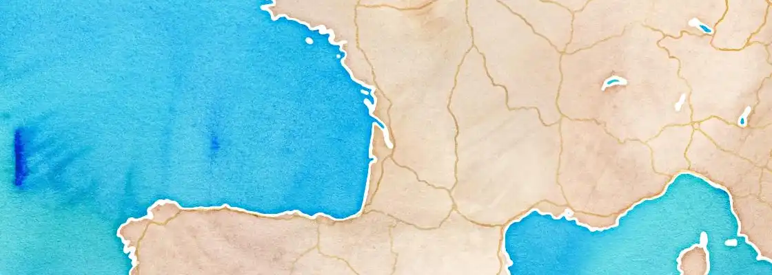 Map of Pauillac port area