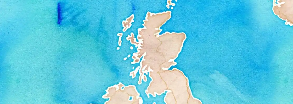 Map of Fort William port area