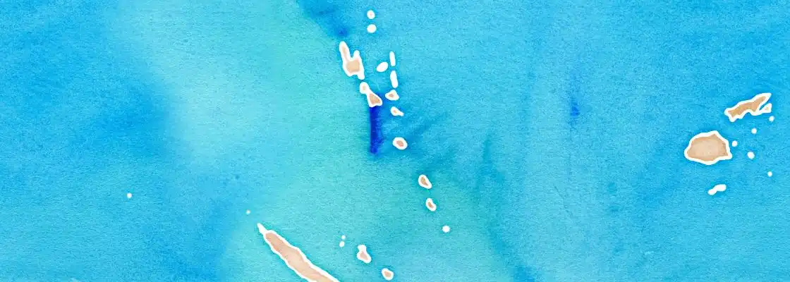 Map of Royal Beach Club Lelepa port area