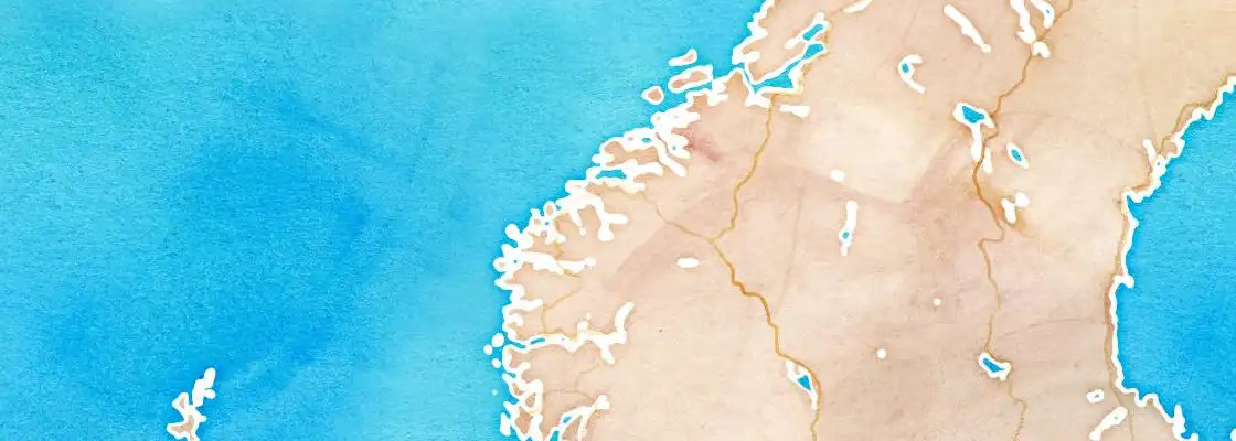 Map of Eidsdal port area