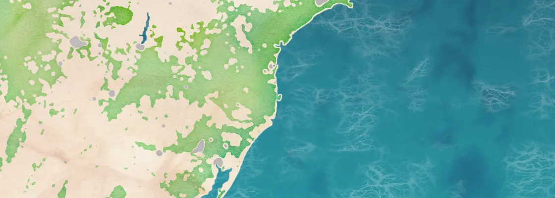 Map of Florianopolis port area