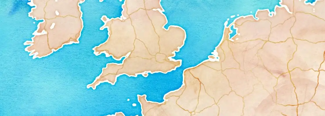Map of Greenwich port area