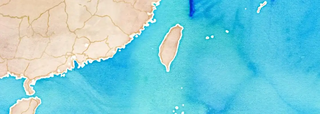 Map of Tainan port area
