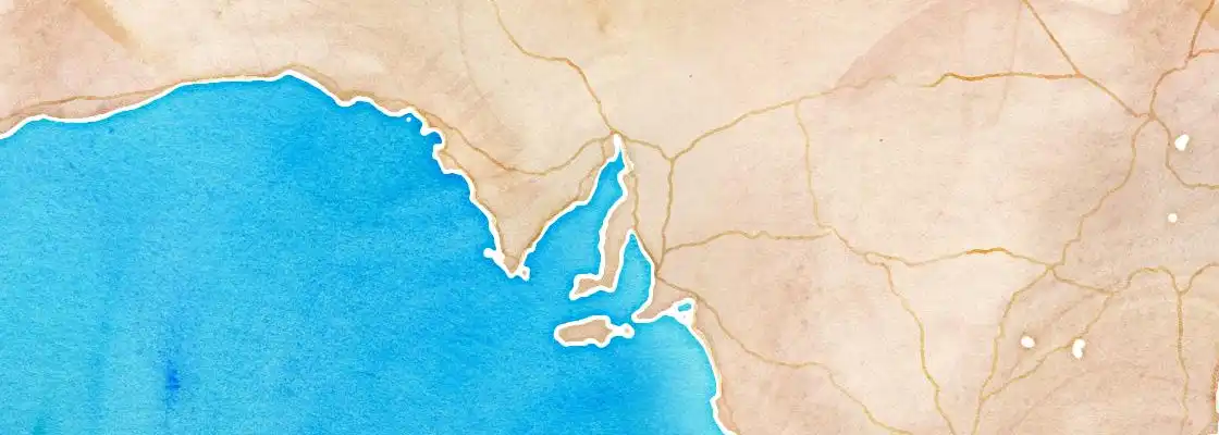 Map of Wallaroo port area