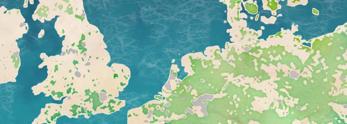 Map of Oudeschild port area