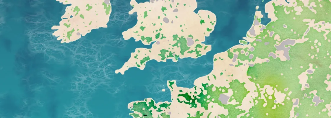 Map of Poole port area