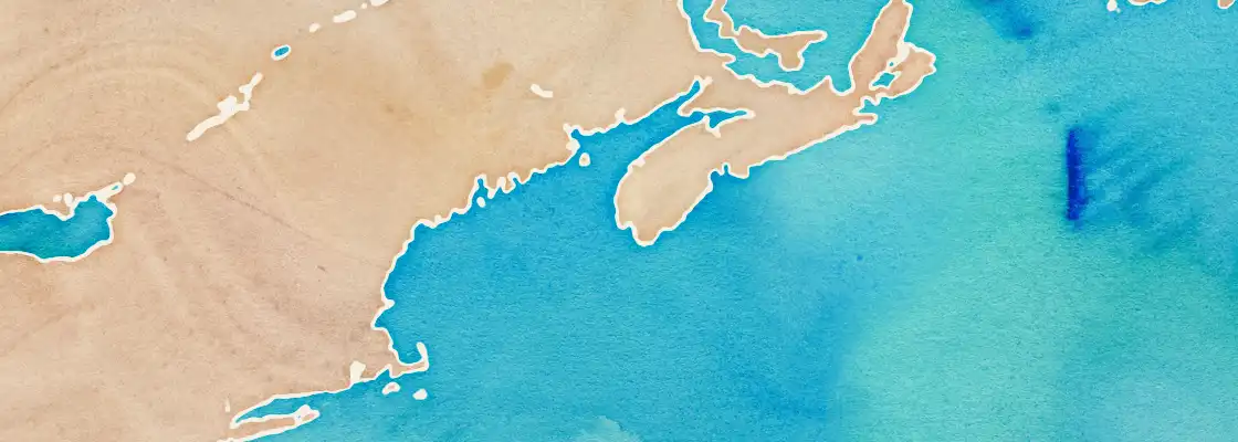 Map of Yarmouth port area