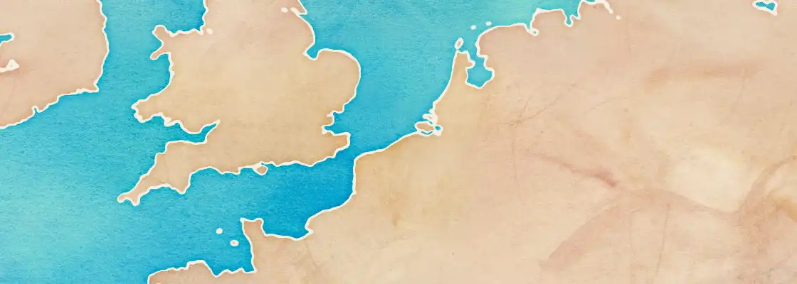 Map of Bruges port area