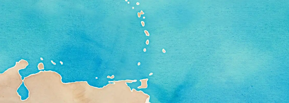 Map of Kingstown port area