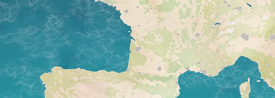 Map of Bordeaux port area