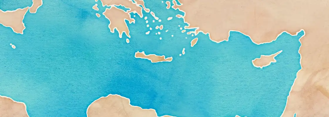 Map of Agios Nikolaos port area
