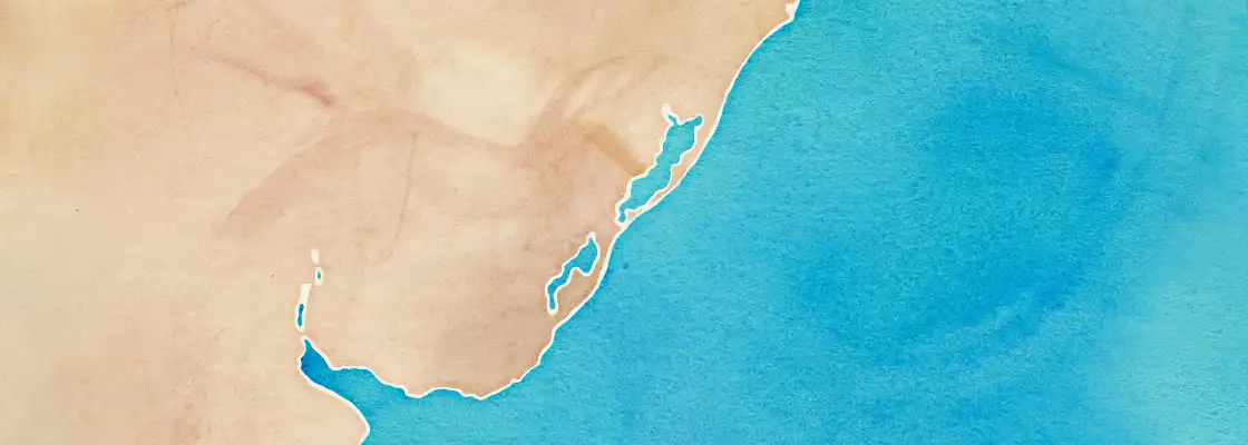 Map of Rio Grande port area