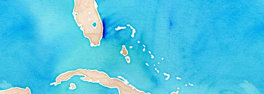 Map of Nassau port area