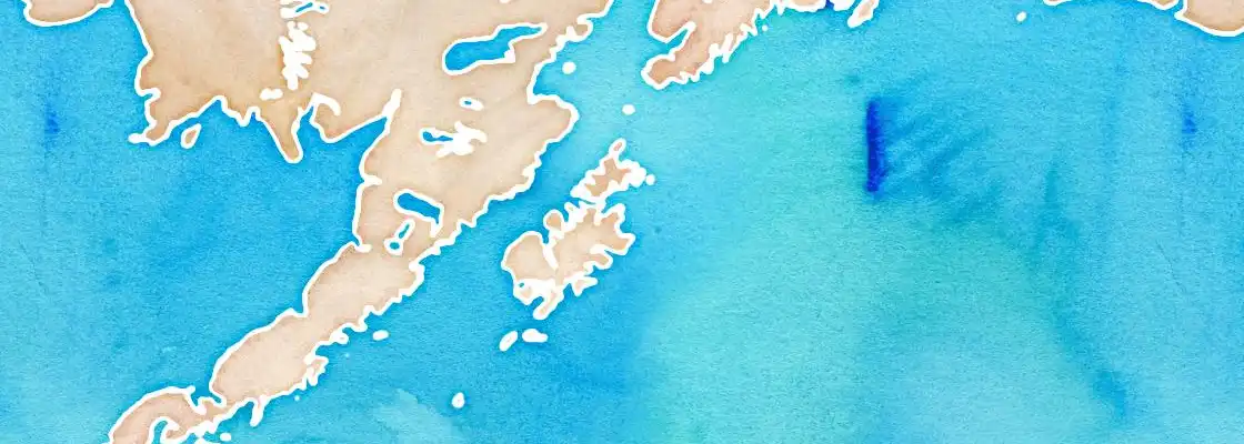 Map of Kodiak port area
