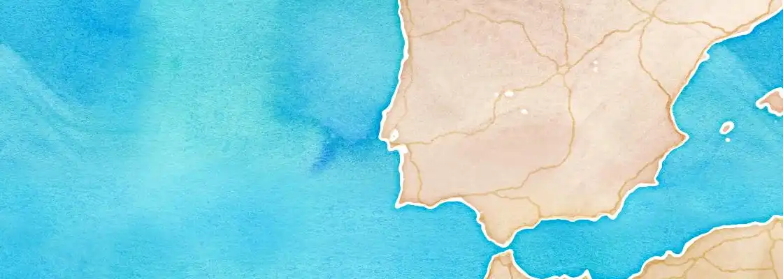 Map of Lisbon port area